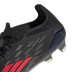 ADIDAS F50 ELITE FG - CORE BLACK/LUCID RED/CORE BLACK