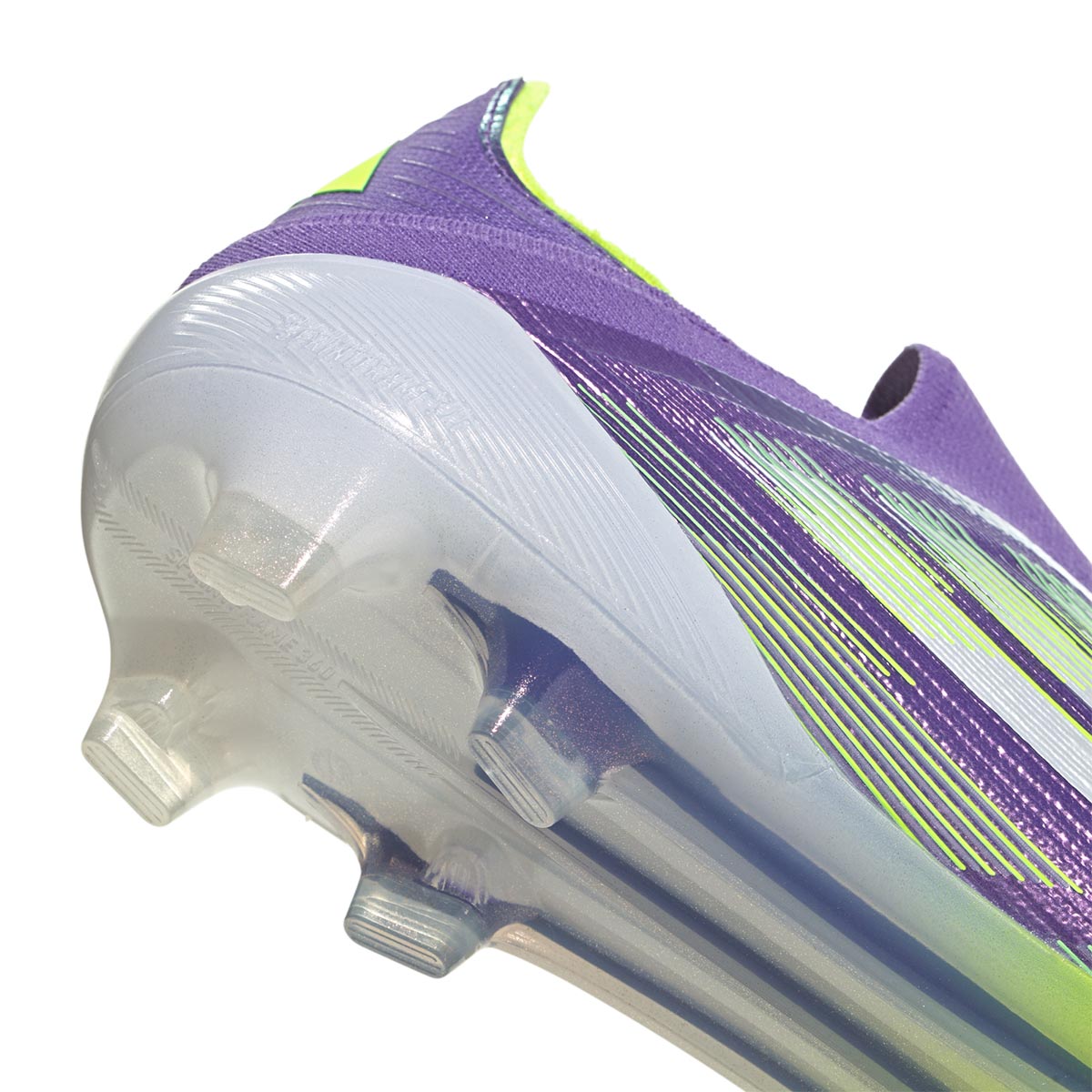 ADIDAS F50 ELITE LACELESS FG - PURPLE RUSH/FTWR WHITE/LUCID LEMON