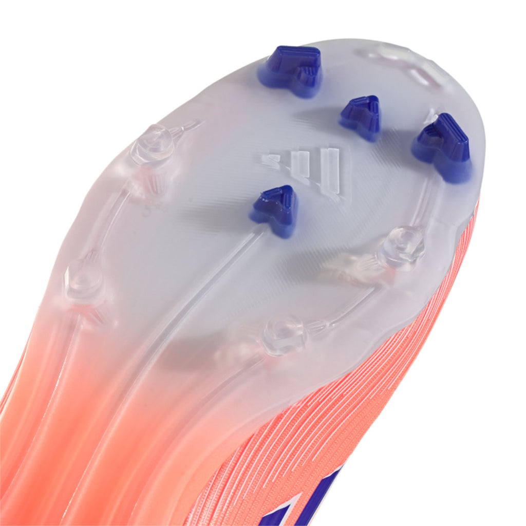 ADIDAS F50 LEAGUE FG/MG - BEAM ORANGE/LUCID BLUE/FTWR WHITE