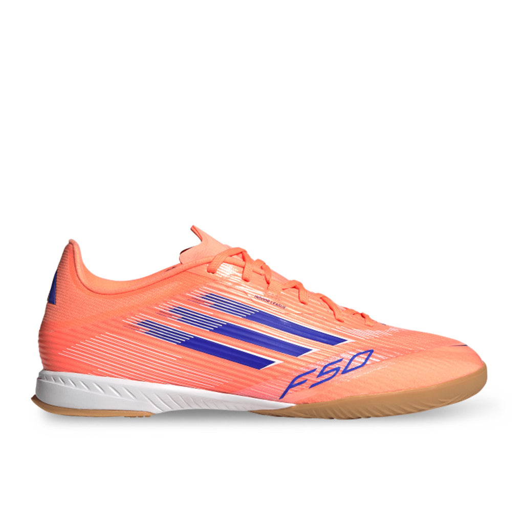 ADIDAS F50 LEAGUE IN - BEAM ORANGE/LUCID BLUE/FTWR WHITE