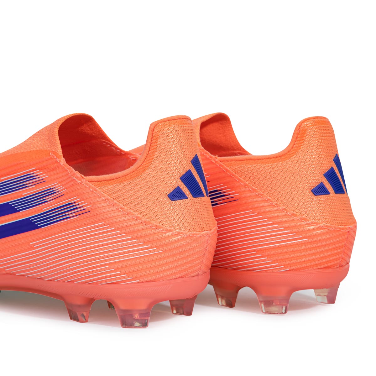 ADIDAS F50 LEAGUE LACELESS FG/MG - BEAM ORANGE/LUCID BLUE/FTWR WHITE