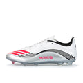 ADIDAS F50 MESSI LEAGUE FG/MG - FTWR WHITE/LUCID RED/SILVER MET