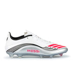 ADIDAS F50 MESSI LEAGUE FG/MG - FTWR WHITE/LUCID RED/SILVER MET