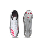 ADIDAS F50 MESSI LEAGUE FG/MG J - FTWR WHITE/LUCID RED/SILVER MET