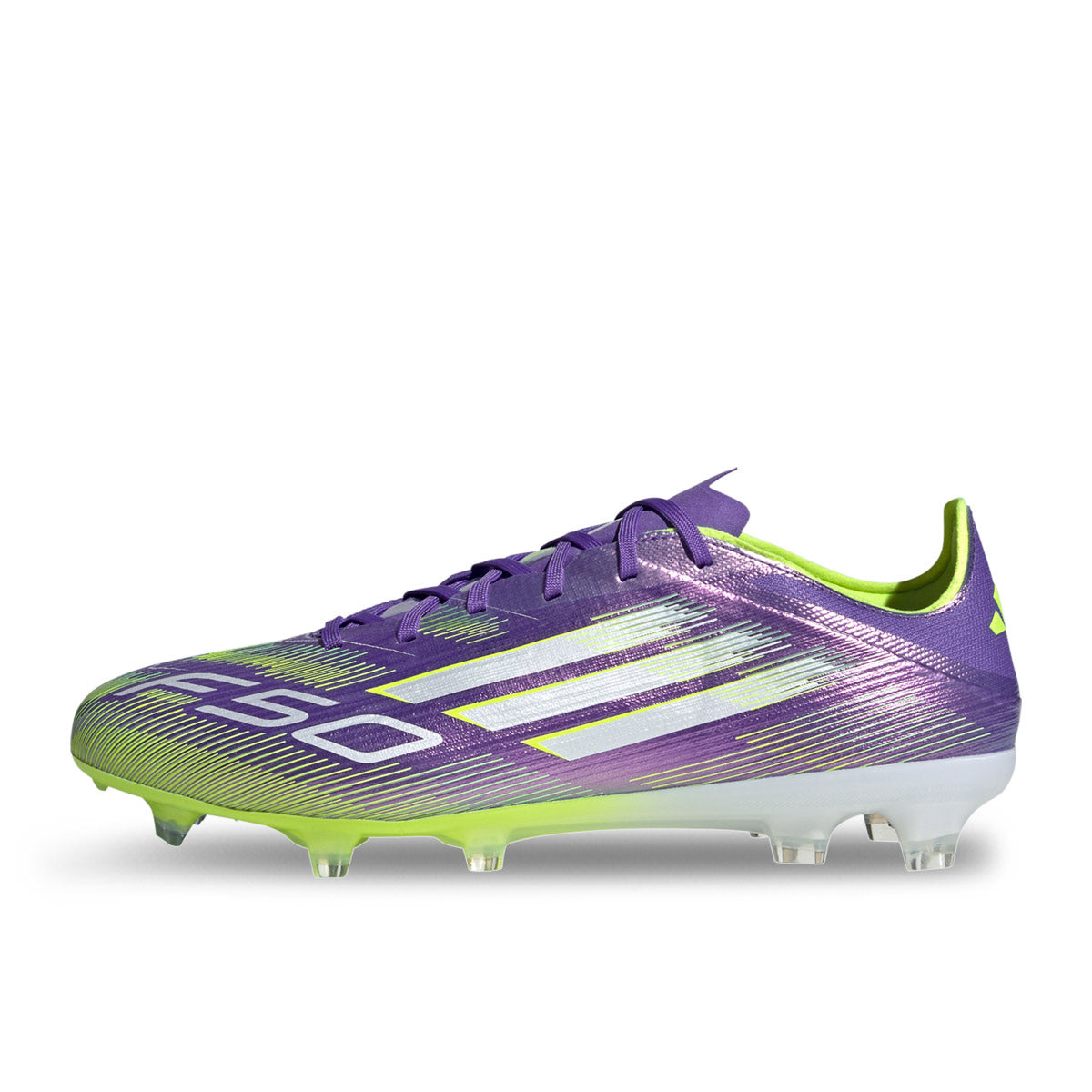 ADIDAS F50 PRO FG - PURPLE RUSH/FTWR WHITE/LUCID LEMON