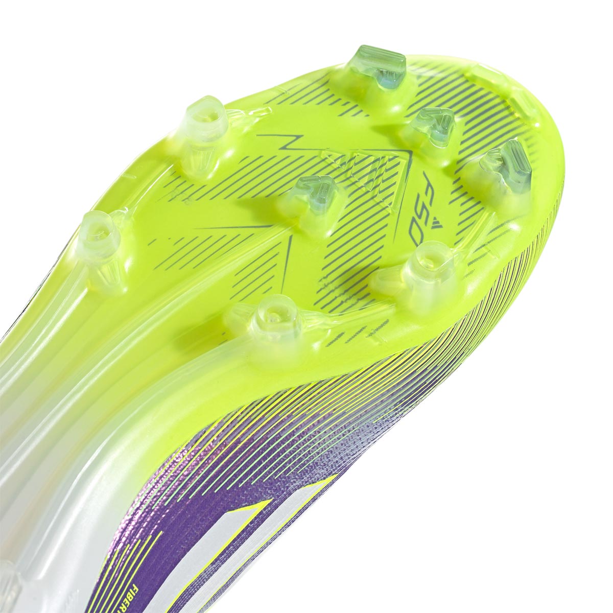 ADIDAS F50 PRO FG - PURPLE RUSH/FTWR WHITE/LUCID LEMON