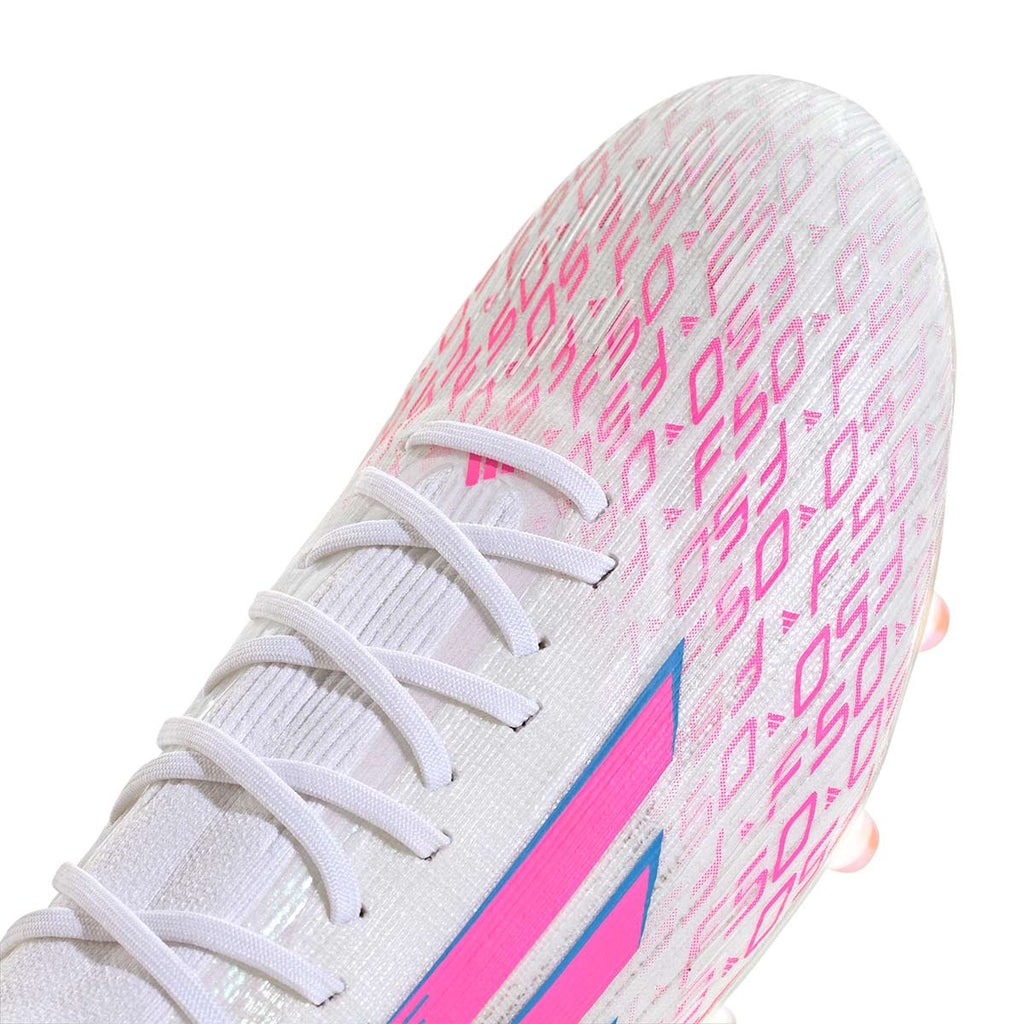 ADIDAS F50 SPARKFUSION ELITE FG/AG - FTWR WHITE/LUCID PINK/FTWR WHITE