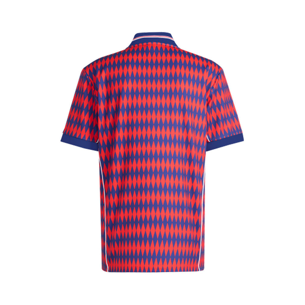ADIDAS BAYERN MUNICH LIFESTYLER JERSEY - RED/DARK BLUE
