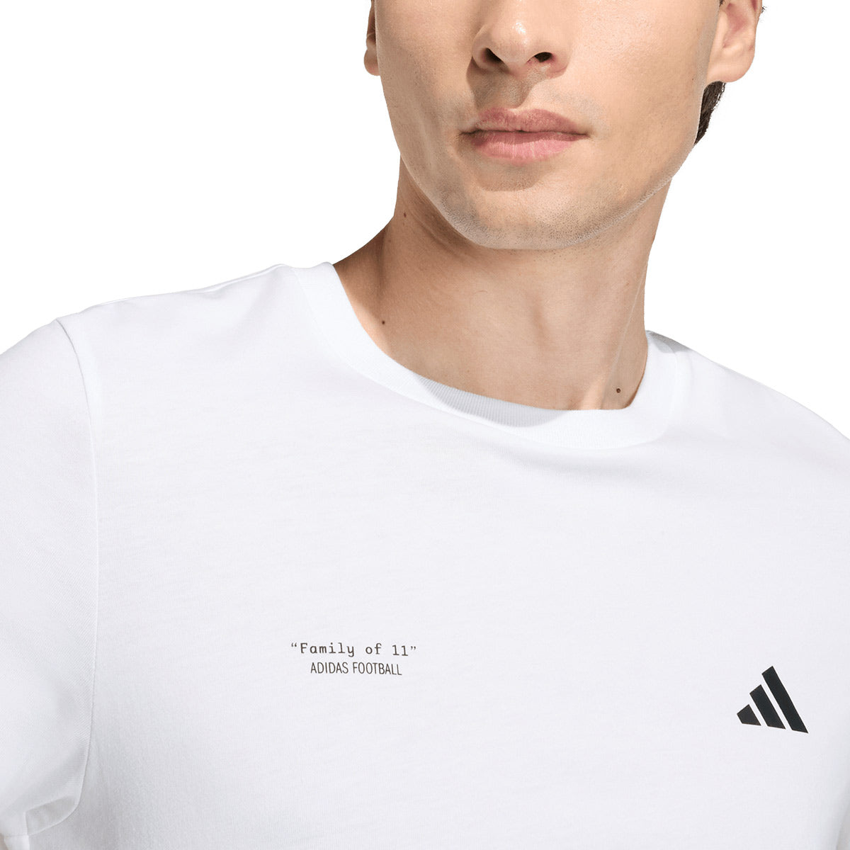 ADIDAS FOOTBALL GRAPHIC TEE - WHITE