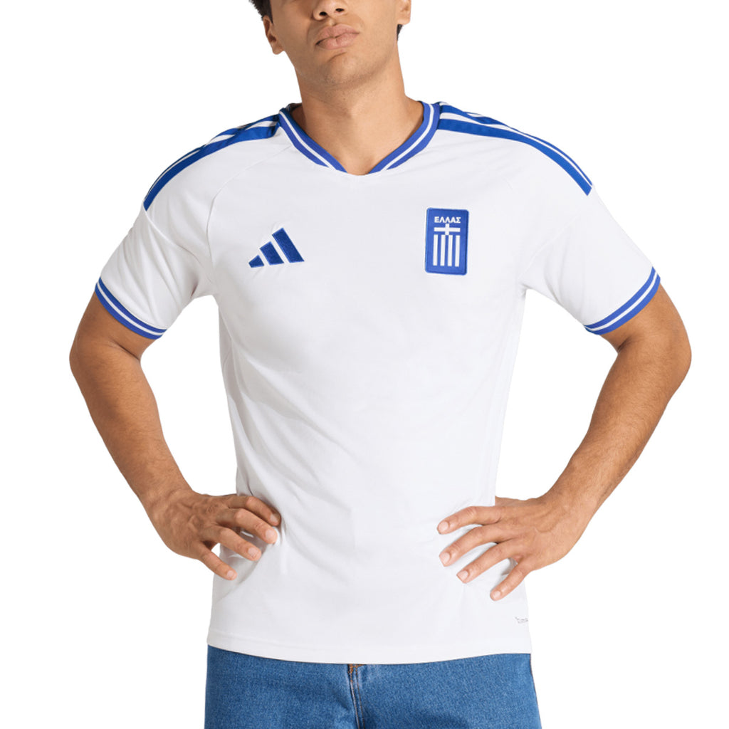ADIDAS GREECE 2026 HOME REPLICA JERSEY - WHITE
