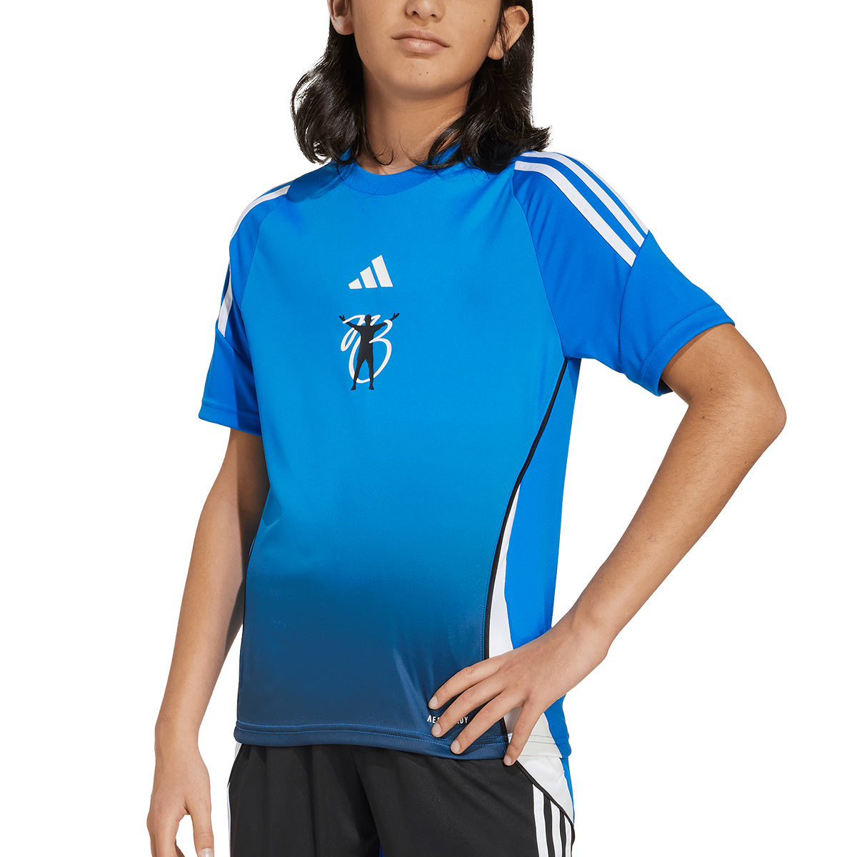 ADIDAS JUDE BELLINGHAM TRAINING KIDS JERSEY - GLORY BLUE