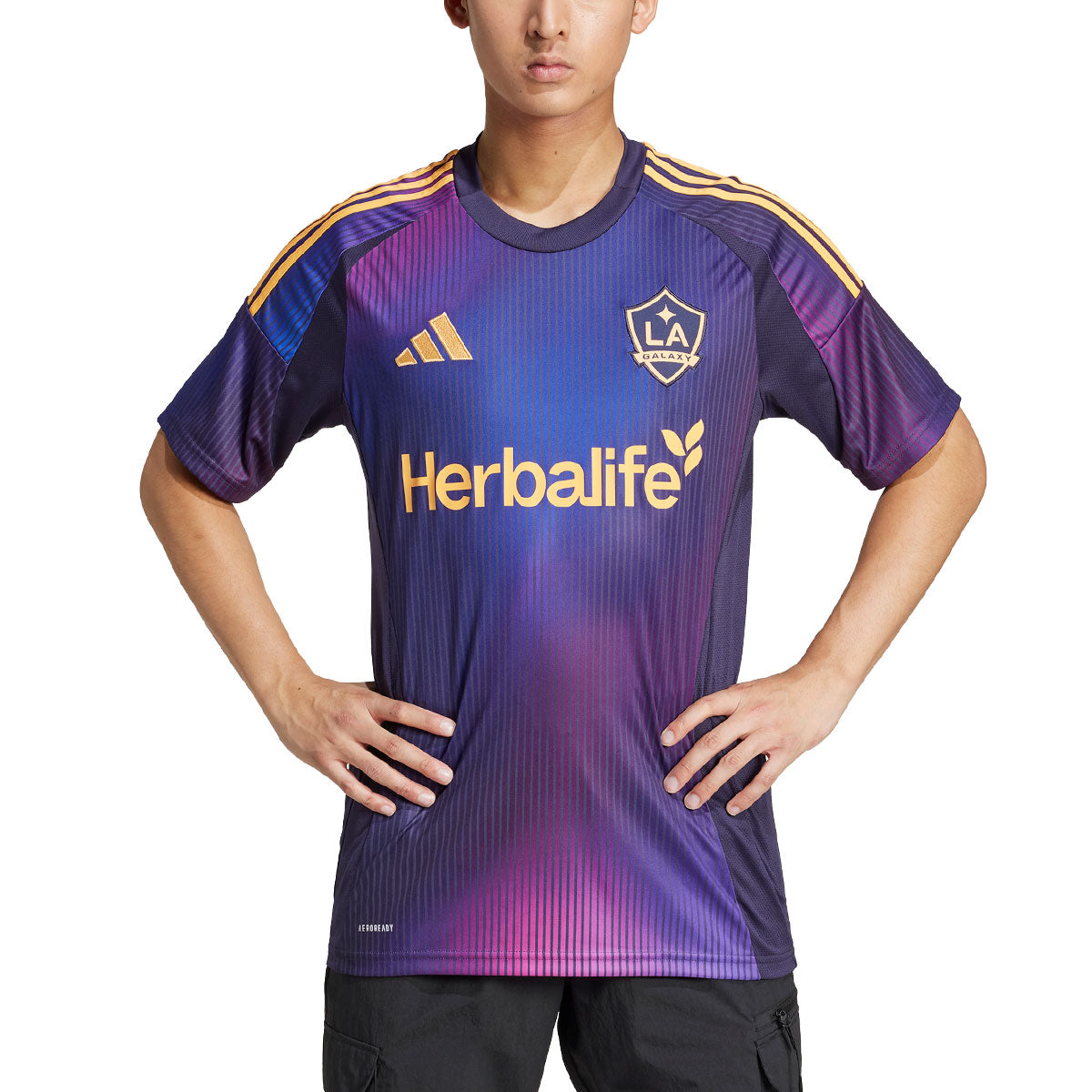 ADIDAS LA GALAXY 2025/2026 AWAY REPLICA JERSEY - NOBLE INK