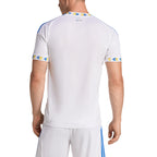 ADIDAS LEEDS UNITED 2025/2026 HOME REPLICA JERSEY - WHITE/BLUE