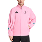 ADIDAS LIVERPOOL 2025/2026 ANTHEM JACKET - SEMI PINK GLOW