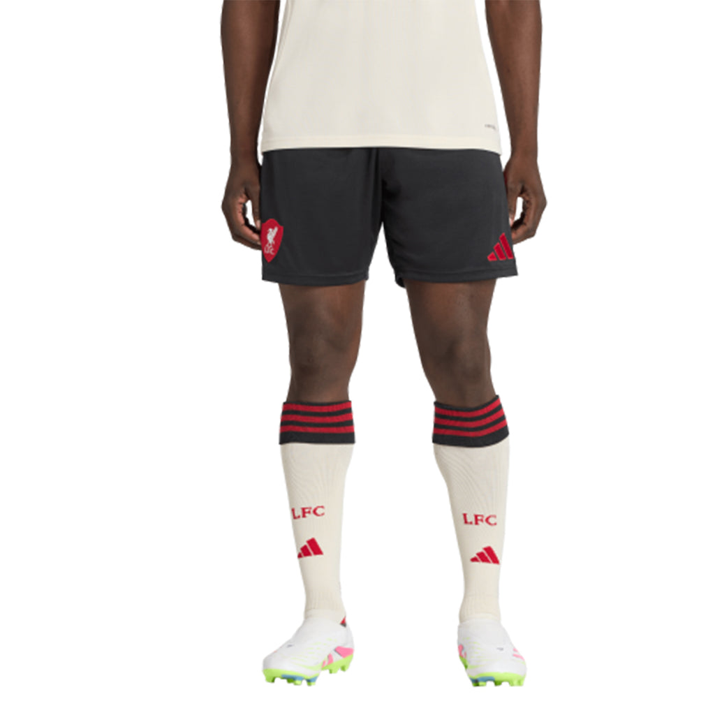 ADIDAS LIVERPOOL 2025/2026 AWAY SHORTS - BLACK