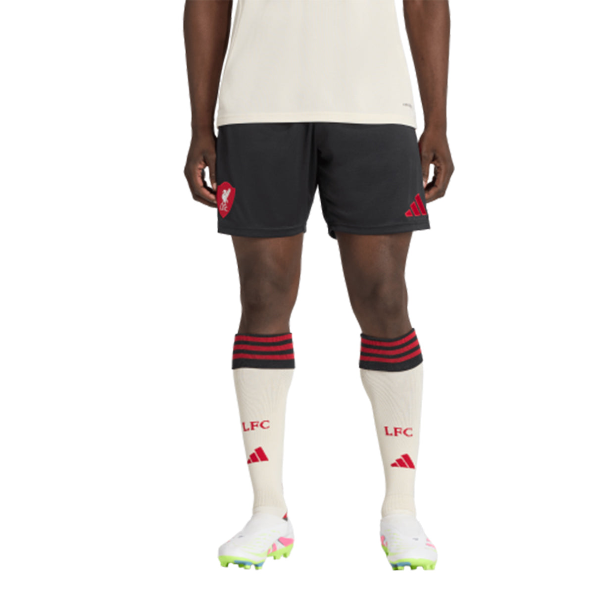 ADIDAS LIVERPOOL 2025/2026 AWAY SHORTS - BLACK