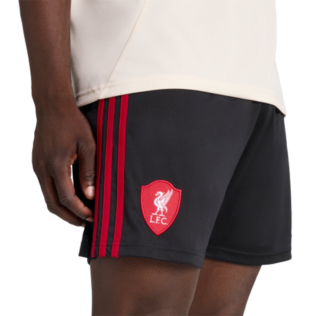 ADIDAS LIVERPOOL 2025/2026 AWAY SHORTS - BLACK