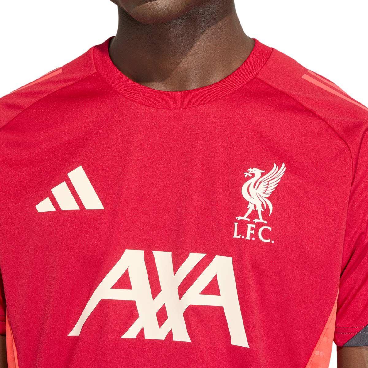 ADIDAS LIVERPOOL 2025/2026 TRAINING JERSEY - STRAWBERRY RED