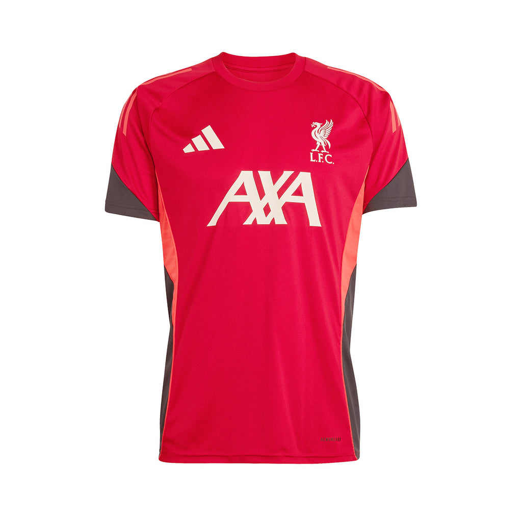ADIDAS LIVERPOOL 2025/2026 TRAINING JERSEY - STRAWBERRY RED