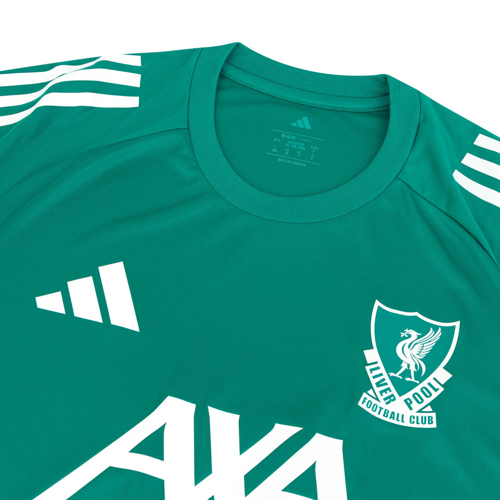 ADIDAS LIVERPOOL 2025/2026 TRAINING JERSEY - SEA GREEN