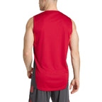 ADIDAS LIVERPOOL 2025/2026 TRAINING SLEEVELESS JERSEY - STRAWBERRY RED
