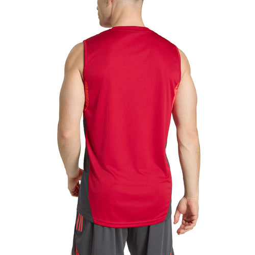 ADIDAS LIVERPOOL 2025/2026 TRAINING SLEEVELESS JERSEY - STRAWBERRY RED