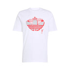 ADIDAS LIVERPOOL GRAPHIC TEE - WHITE