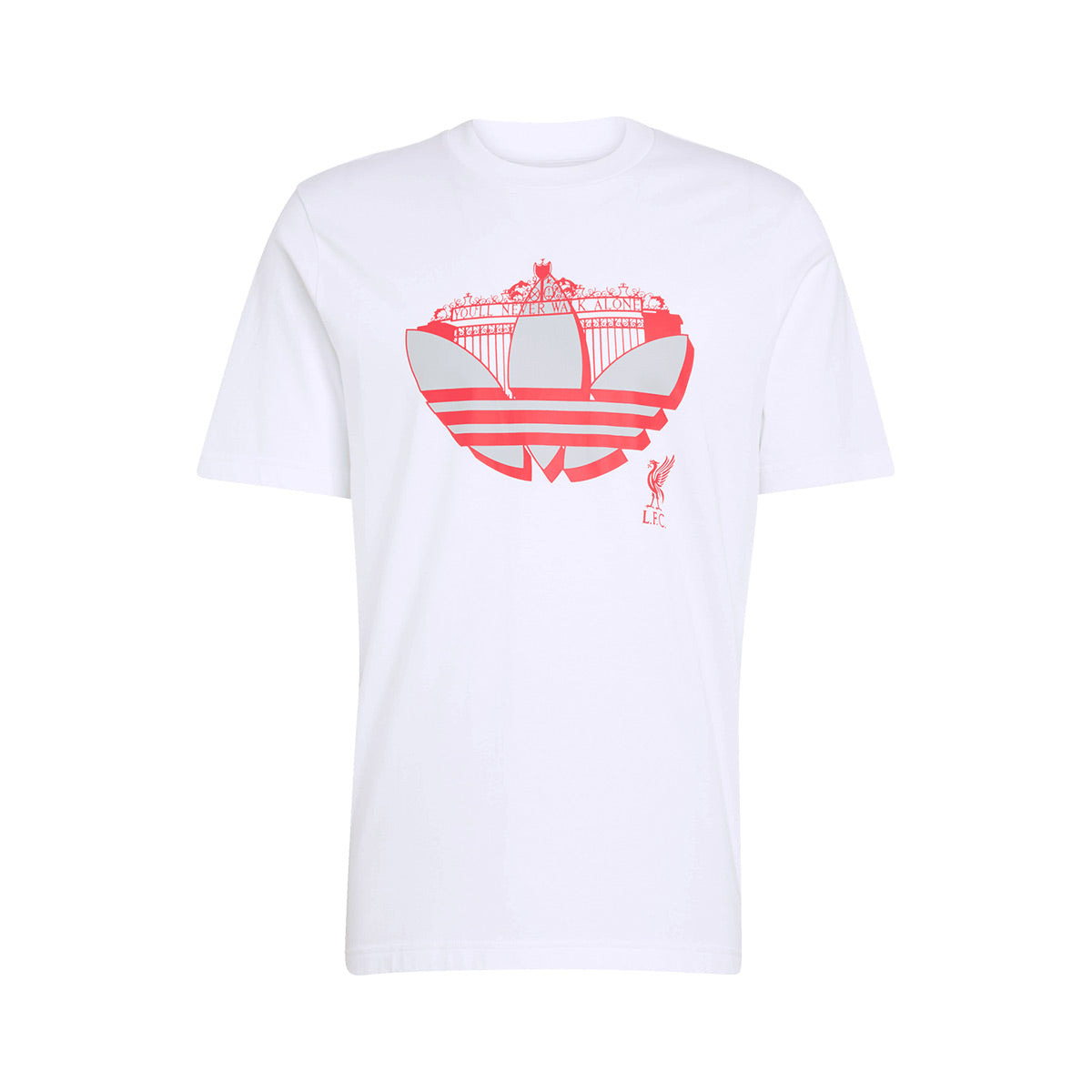 ADIDAS LIVERPOOL GRAPHIC TEE - WHITE