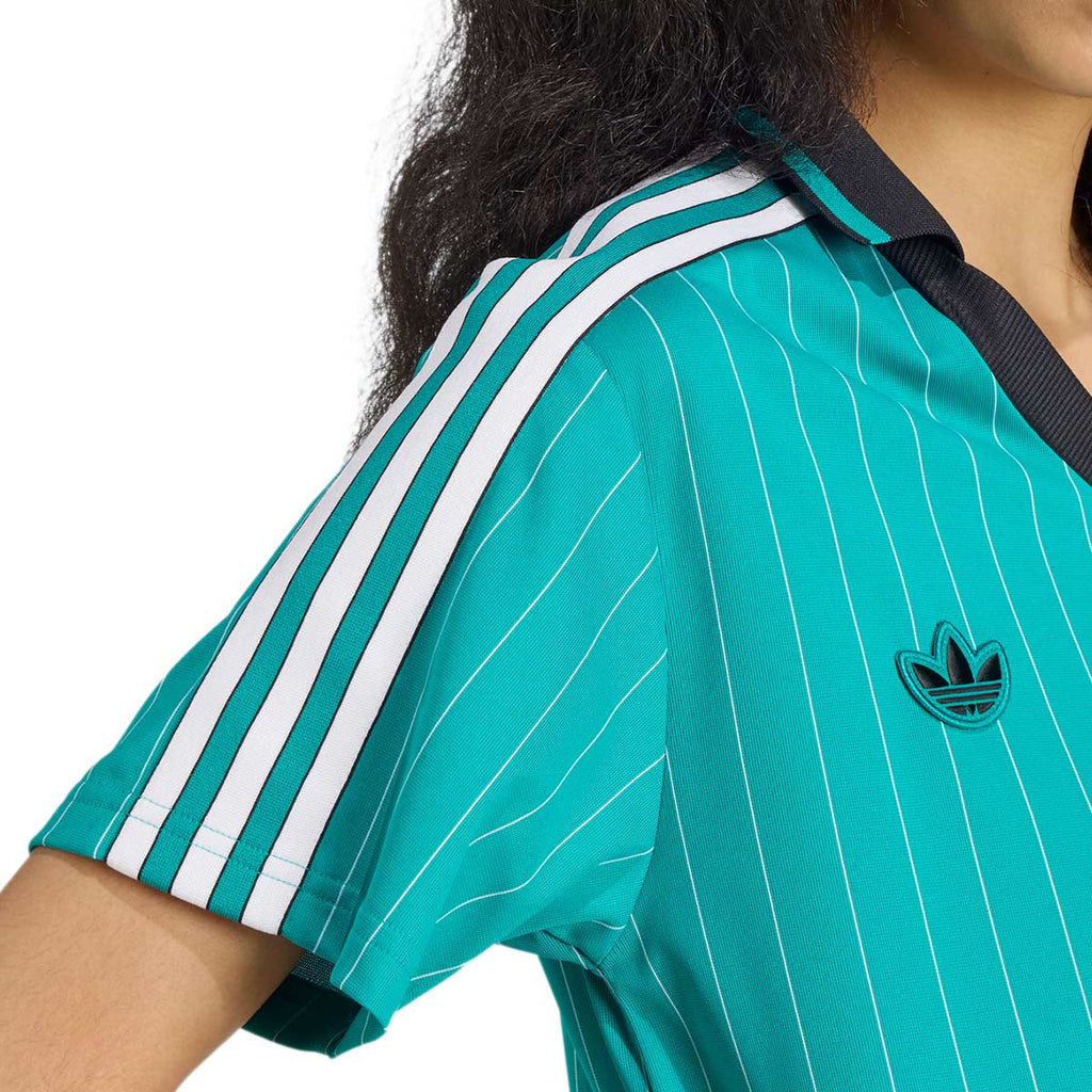 ADIDAS LIVERPOOL TERRACE ICONS DRESS - SEA GREEN/WHITE