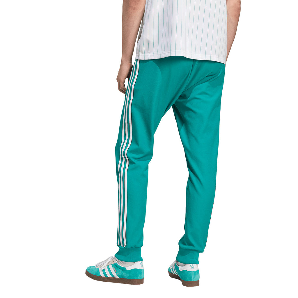 ADIDAS LIVERPOOL TERRACE ICONS TRACK PANTS - SEA GREEN