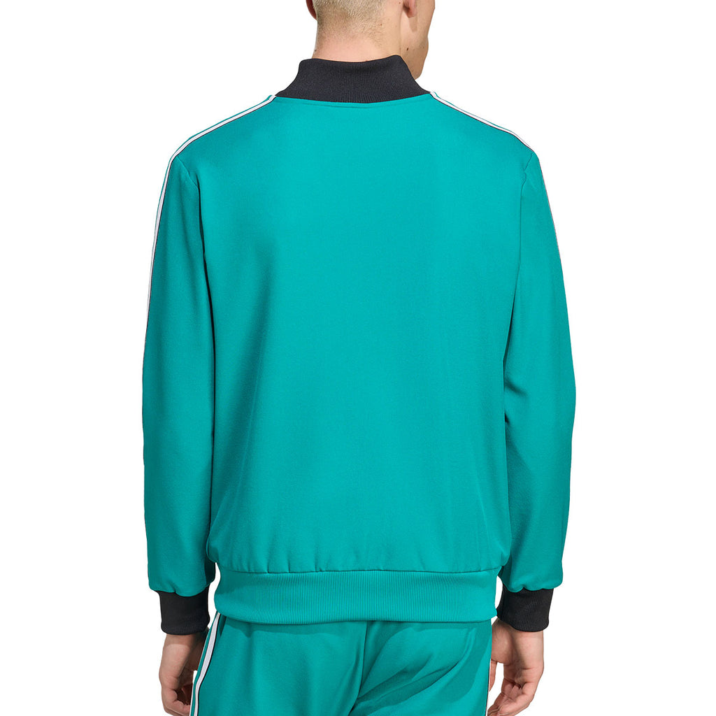 ADIDAS LIVERPOOL TERRACE ICONS TRACK TOP - SEA GREEN