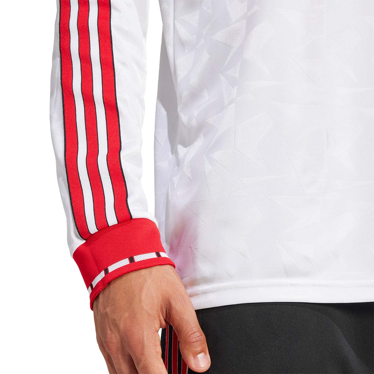 ADIDAS MAN UTD 1991 AWAY RETRO LONG SLEEVE JERSEY - WHITE