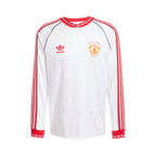 ADIDAS MAN UTD 1991 AWAY RETRO LONG SLEEVE JERSEY - WHITE