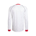 ADIDAS MAN UTD 1991 AWAY RETRO LONG SLEEVE JERSEY - WHITE