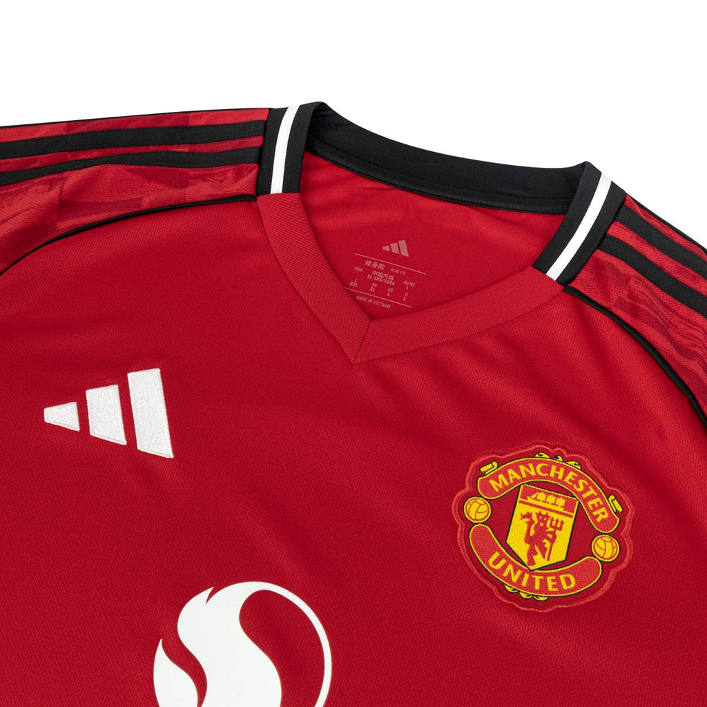 ADIDAS MAN UTD 2025/2026 HOME KIDS JERSEY - MUFC RED