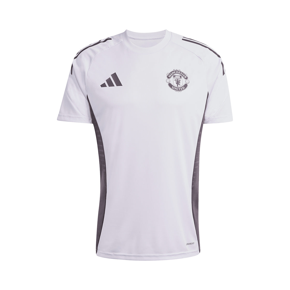 ADIDAS MANCHESTER UNITED 2025/2026 TRAINING JERSEY - PURPLE TINT/AURORA BLACK