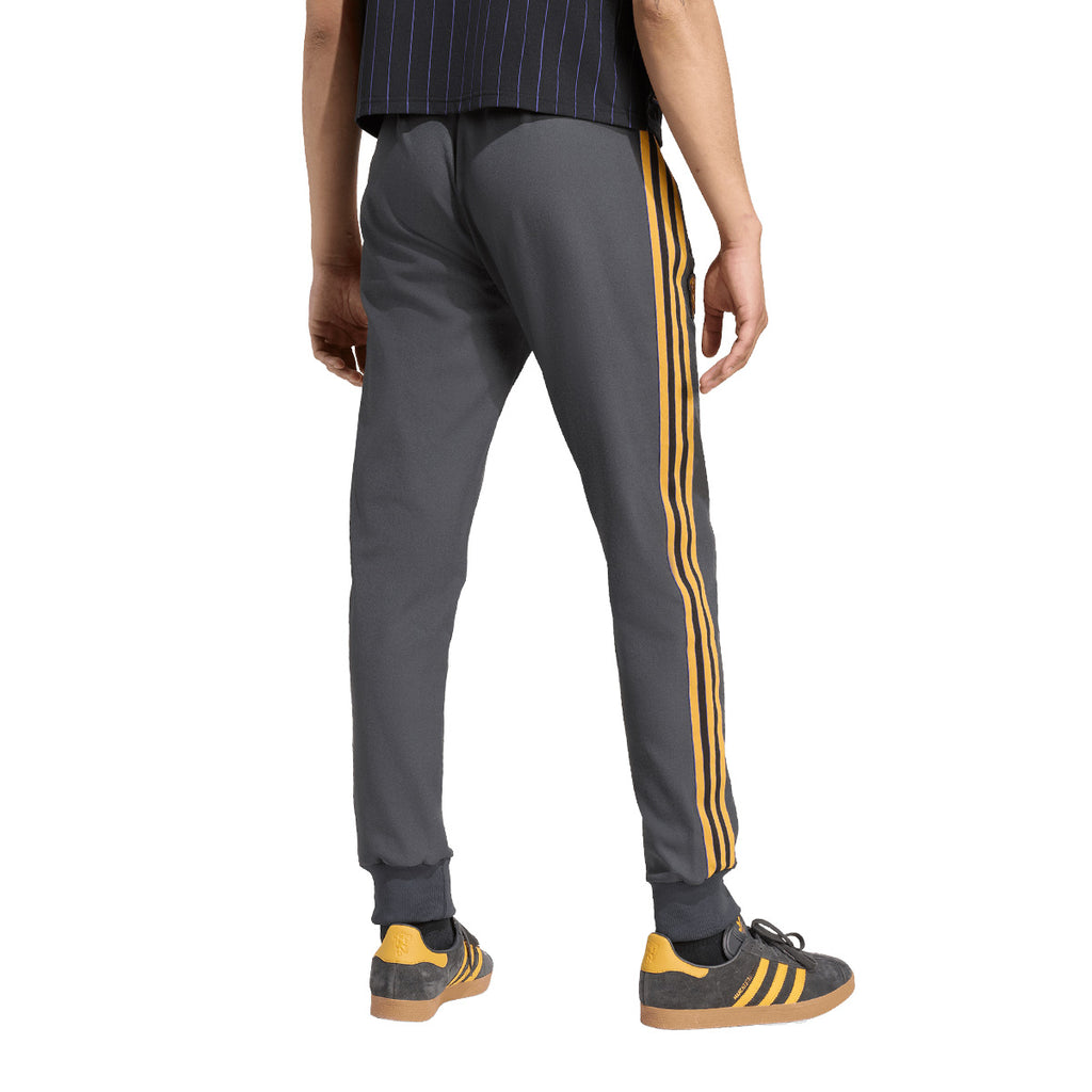 ADIDAS MANCHESTER UNITED TERRACE ICONS TRACK PANTS - UTILITY BLACK