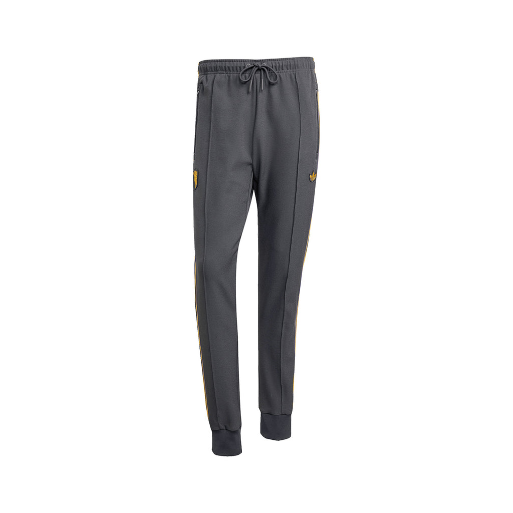 ADIDAS MANCHESTER UNITED TERRACE ICONS TRACK PANTS - UTILITY BLACK
