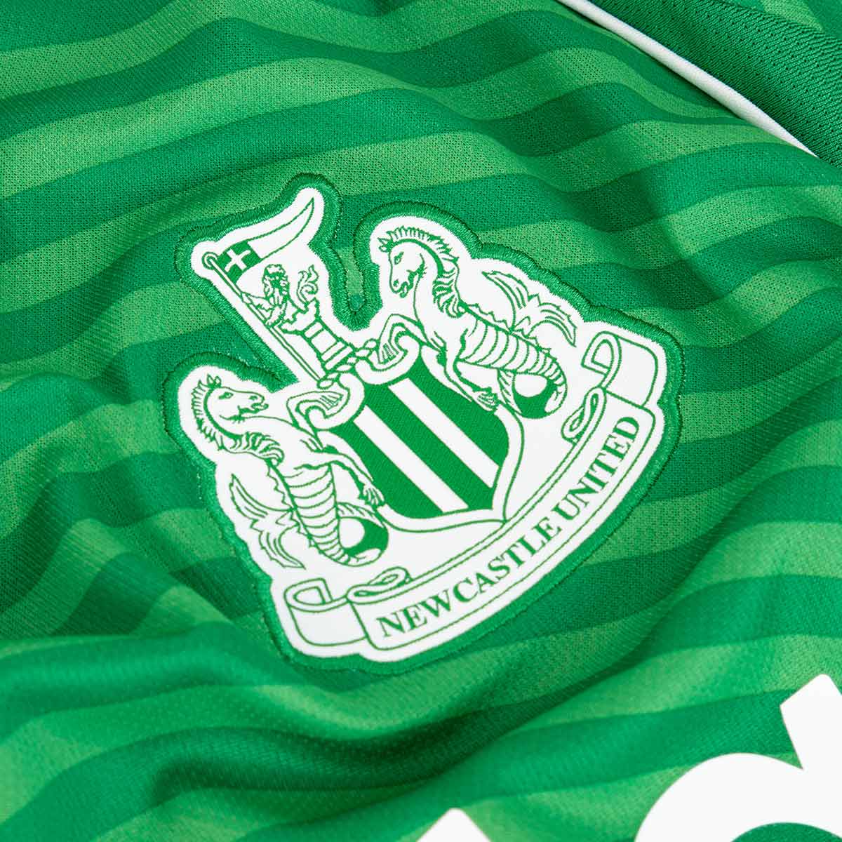 ADIDAS NEWCASTLE UNITED 2025/2026 AWAY REPLICA JERSEY - TEAM GREEN/WHITE