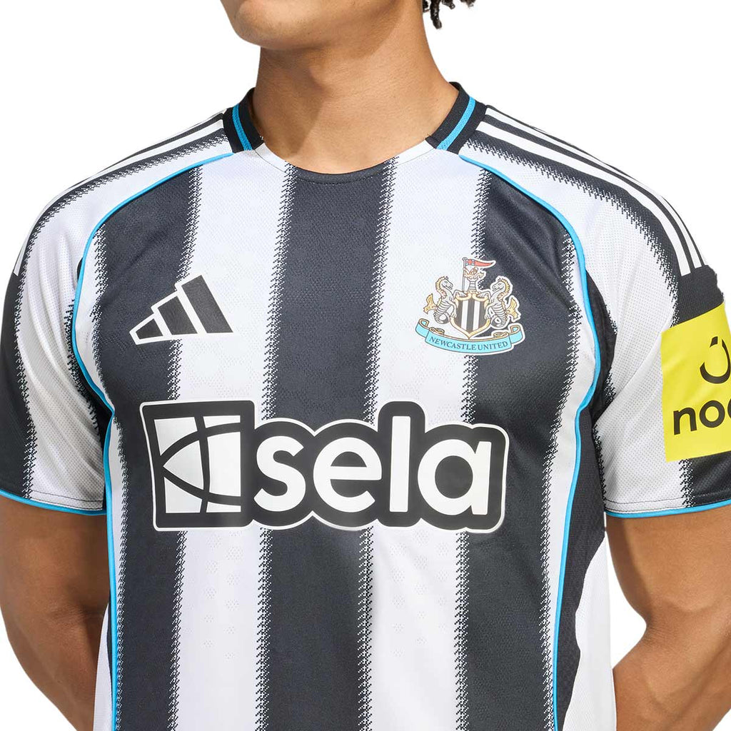 ADIDAS NEWCASTLE UNITED 2025/2026 HOME PLAYER JERSEY - BLACK/WHITE