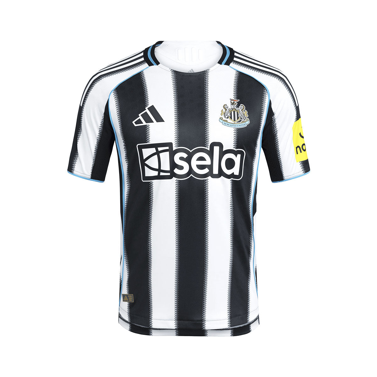 ADIDAS NEWCASTLE UNITED 2025/2026 HOME PLAYER JERSEY - BLACK/WHITE