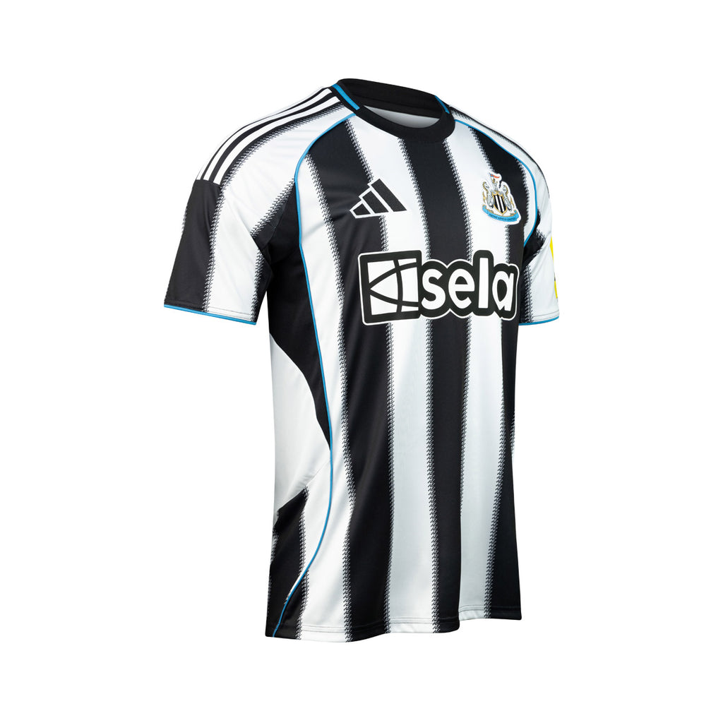 ADIDAS NEWCASTLE UNITED 2025/2026 HOME REPLICA JERSEY - BLACK/WHITE