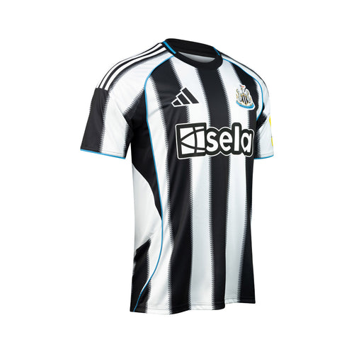 ADIDAS NEWCASTLE UNITED 2025/2026 HOME REPLICA JERSEY - BLACK/WHITE