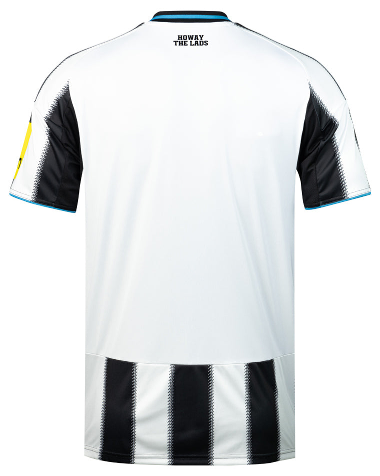 ADIDAS NEWCASTLE UNITED 2025/2026 HOME REPLICA JERSEY - BLACK/WHITE