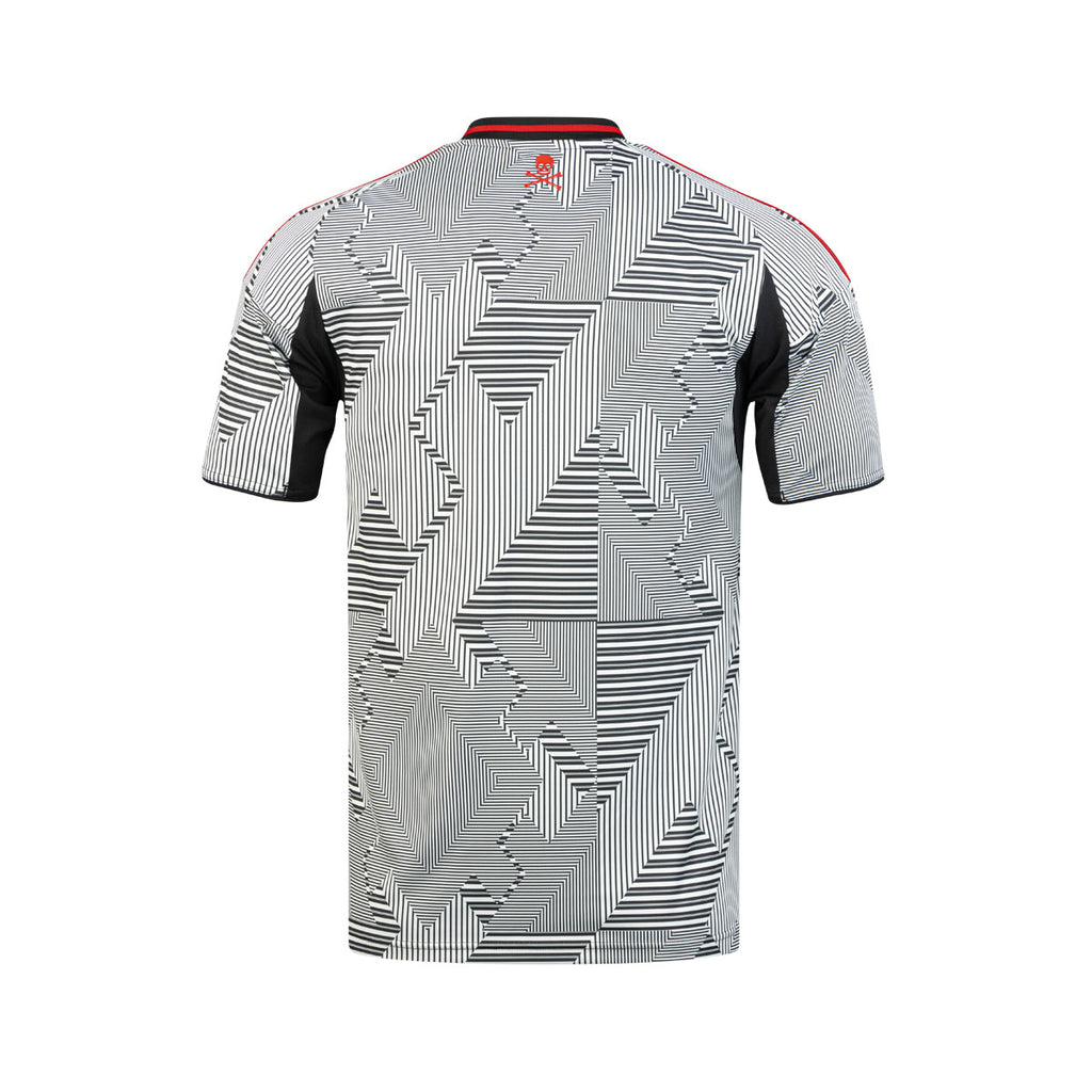 ADIDAS ORLANDO PIRATES 2025/2026 AWAY REPLICA JERSEY - BLACK/WHITE/COLLEGIATE RED