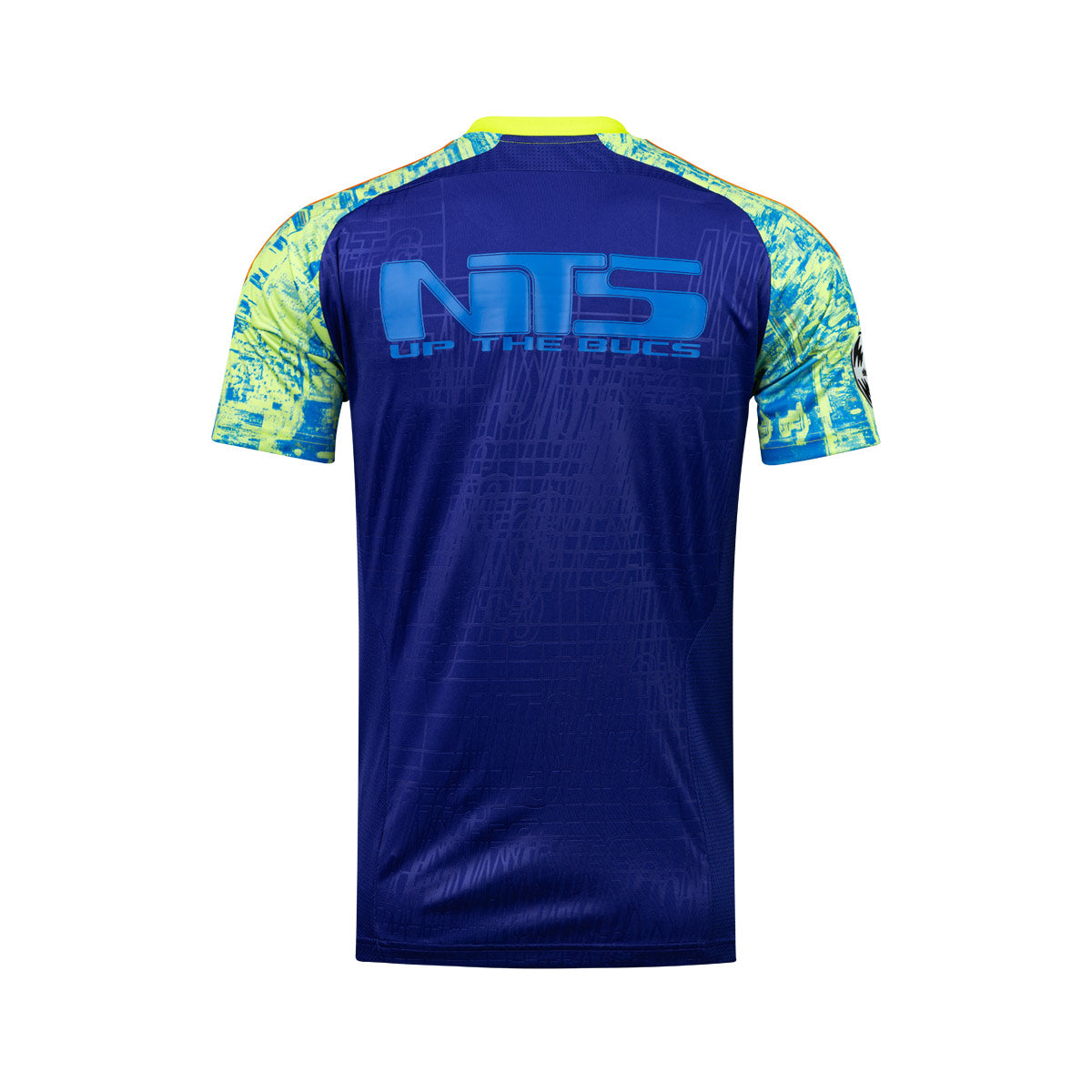 ADIDAS ORLANDO PIRATES X NTS URBAN PURIST JERSEY - MYSTERY INK/UNITY ORANGE/BLUEBIRD YELLOW
