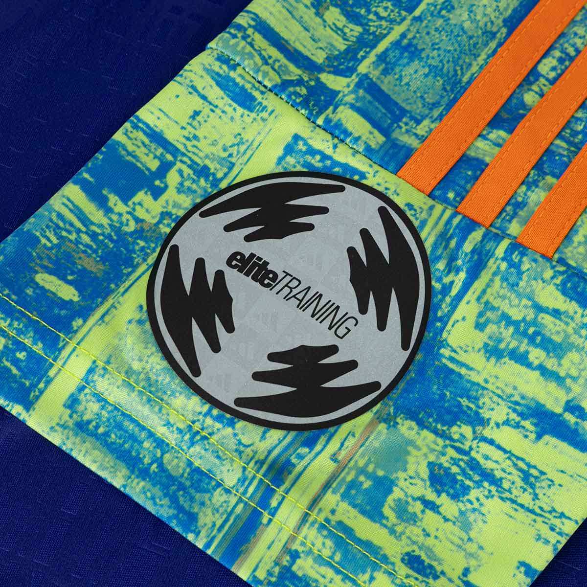 ADIDAS ORLANDO PIRATES X NTS URBAN PURIST JERSEY - MYSTERY INK/UNITY ORANGE/BLUEBIRD YELLOW