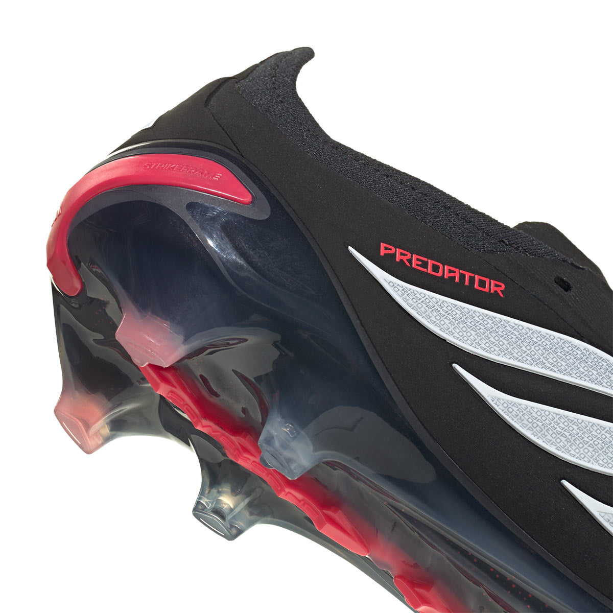 ADIDAS PREDATOR ELITE FG - CORE BLACK/FTWR WHITE/LUCID RED