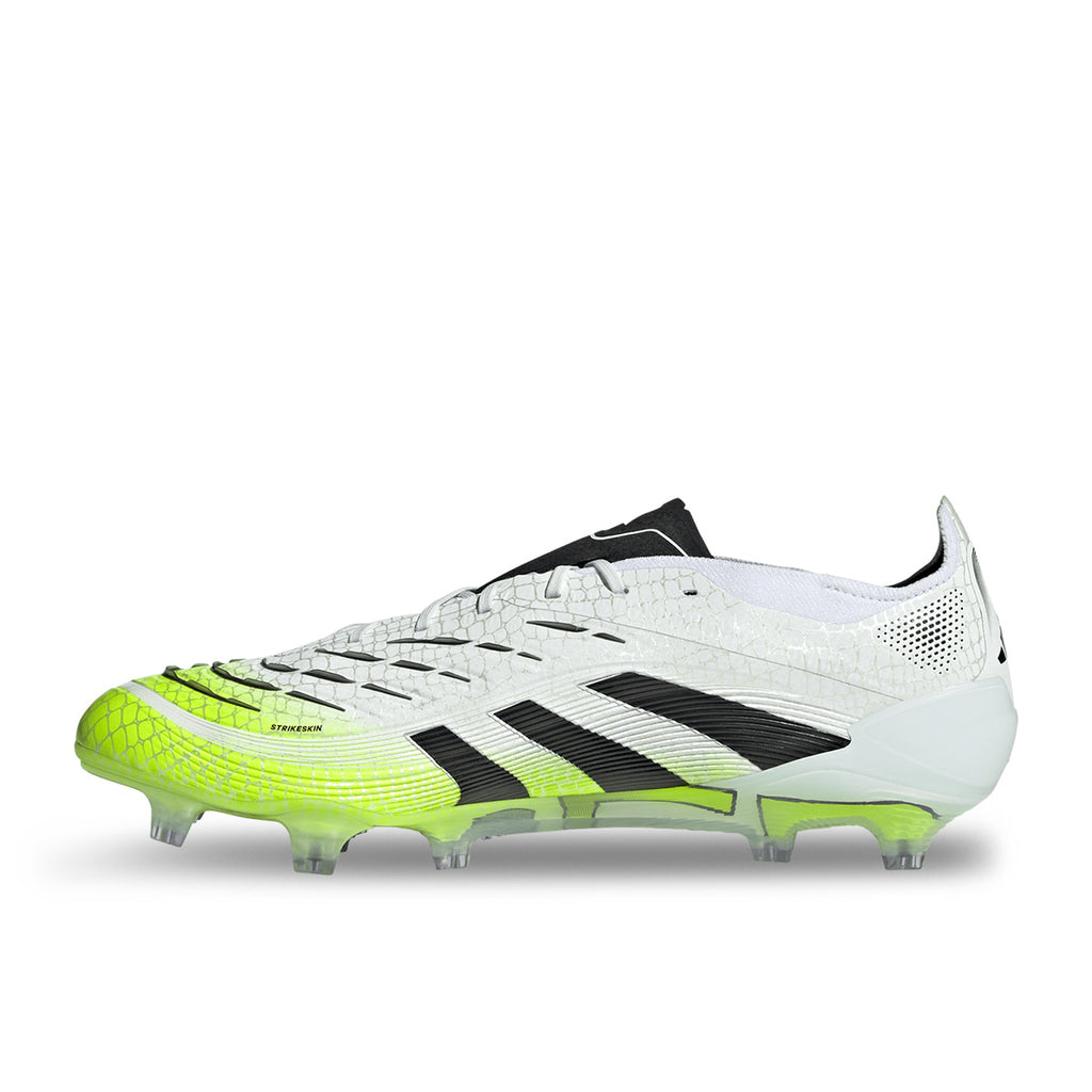 ADIDAS PREDATOR ELITE FG - FTWR WHITE/CORE BLACK/LUCID LEMON