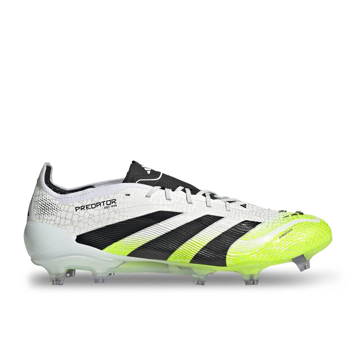 ADIDAS PREDATOR ELITE FG - FTWR WHITE/CORE BLACK/LUCID LEMON
